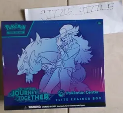 Pokemon Center TCG Scarlet Violet Journey Together Elite Trainer Box Sealed. FS. - Image 1