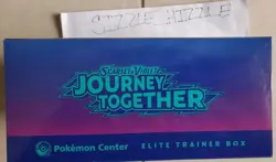 Pokemon Center TCG Scarlet Violet Journey Together Elite Trainer Box Sealed. FS. - Image 2
