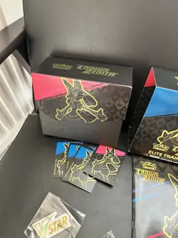 Pokemon Crown Zenith ETB Opened With Guide And Sleeves - Image 4