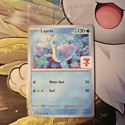 Pokemon Scarlet & Violet Stellar Crown 7/11 Seven Eleven Sealed Promo Lapras x5 - Image 5