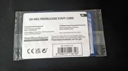 Pokemon Mega Evolution Staff Promo - Set of 4 SEALED - Image 2