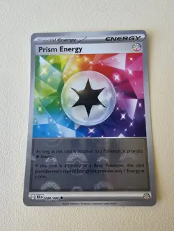Pokemon TCG Prism Energy (Poke Ball Pattern) 086/086 Sv: Black Bolt Holo - Image 1