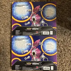 2x Pokemon TCG Hoopa V Box Sealed (Evolving Skies, Fusion Strike, Vivid Voltage) - Image 2