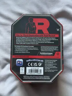 Pokemon TCG Destined Rivals Team Rocket’s Mewtwo EX Tin X2 NEW/SEALED - Image 2