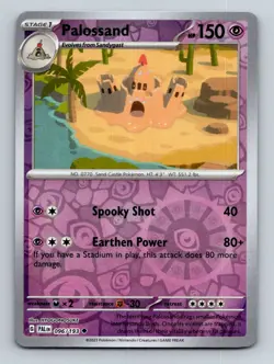 #96 Palossand 2023 Paldea Evolved ^ Reverse Holo - Image 1