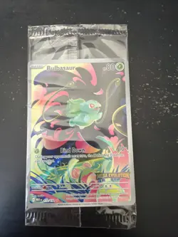 Bulbasaur Mega Evolution Promo Stamped Pokemon 133/132 - Image 1