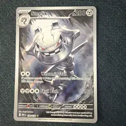 Pokemon TCG Steelix Mega Evolutions 150/132 Holo Rare - Image 2
