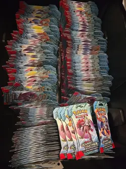 Pokemon TCG: Journey Together - Sleeved Booster Pack Case Lot of 144 - Image 1