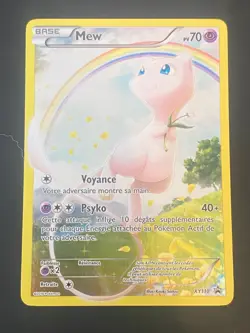 CARTE POKEMON MEW XY110 FR HOLO XY PROMO - EXC+ - Image 1