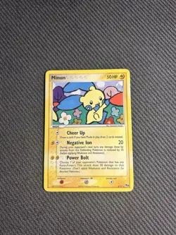 Pokemon TCG Minun 4/17 POP Series 3 Holo HP - Image 3