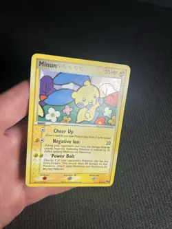 Pokemon TCG Minun 4/17 POP Series 3 Holo HP - Image 5