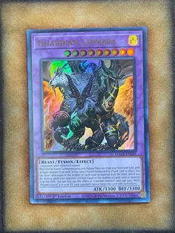 Yugioh Guardian Chimera MAZE-EN049 Ultra Rare 1st Ed NM - Image 1