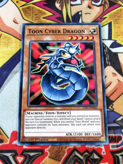 Toon Cyber Dragon lds1-en062 1st Edition (NM+) Common Yu-Gi-Oh! - Image 1