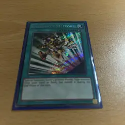YUGIOH Secret Rare Emergency Teleport LC5D-EN251 1st Edition - Image 1