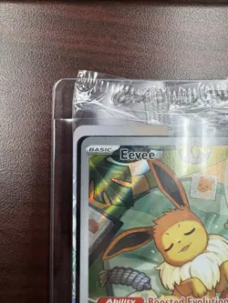 Pokemon TCG Eevee - 173 SVP Prismatic Evolutions ETB Promo Card Pack SEALED - Image 3