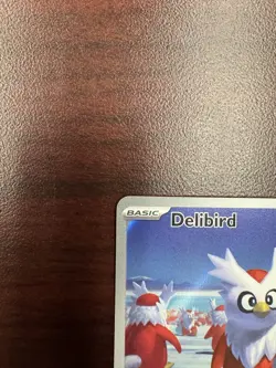 Pokemon Delibird 152/132 Mega Evolution Illustration Rare Card NM - Image 3