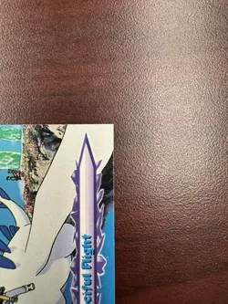 “Pokemon the Movie 2000” Topps Card - A Fanciful Flight Non Holo Blue Logo LP+ - Image 5