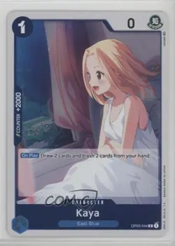 2023 One Piece Card Game: Pillars of Strength OP03 R Kaya #OP03-044 - Image 1
