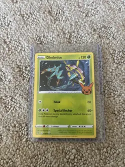 Pokemon Dhelmise Trick Or Trade 2023 Uncommon Card 019/185 - Image 1