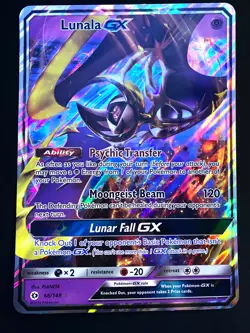 Lunala GX #66/149 JUMBO OVERSIZED Card Pokemon Sun & Moon - Pokemon TCG - Image 1