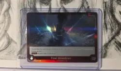 Bushiroad Godzilla Card Game Final Showdown EBP01-033 SR Super Rare Foil - Image 1