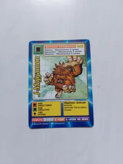 J-Mojyamon Carte Digimon Francais Bandai 2000 Bo-117 Serie 3 French Card - Image 1