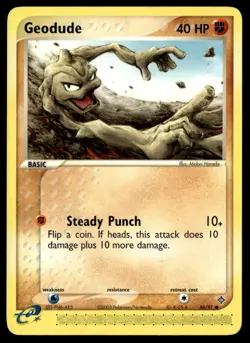Geodude 56/97 Dragon Common English Pokemon Card - Image 1