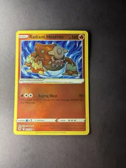 Pokemon Card Radiant Heatran 027/189 Swsh10 Astral Radiance Holo - Image 1