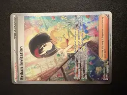 Pokemon Erika's Invitation Card 203/165 SV Scarlet & Violet 151 Mew - Image 1