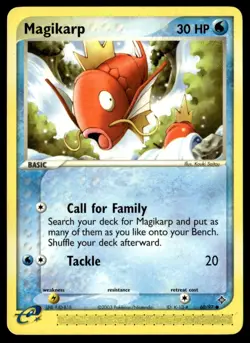 Magikarp 60/97 Dragon Common English Pokemon Card - Image 1