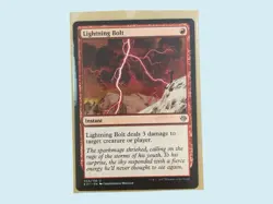 Lightning Bolt, Archenemy: Nicol Bolas, Near Mint, Magic the Gathering MTG - Image 1