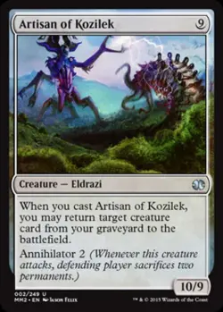 Artisan of Kozilek - Medium Play MTG Modern Masters 2015 - Image 1