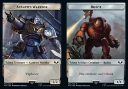 Astartes Warrior // Robot - Token 40K MP MTG - Image 1