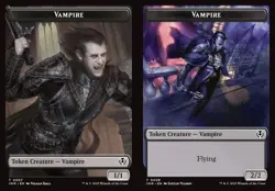 Vampire // Vampire - Foil Token INR LP MTG - Image 1