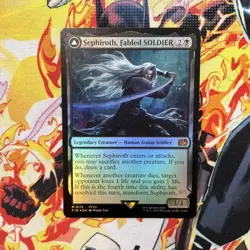 Sephiroth, Fabled SOLDIER - #115 Foil Final Fantasy - Mtg - Mythic Rare Foil - Image 1