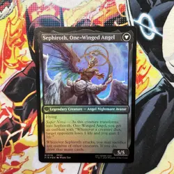Sephiroth, Fabled SOLDIER - #115 Foil Final Fantasy - Mtg - Mythic Rare Foil - Image 2