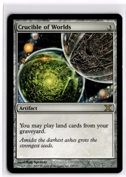 Crucible of Worlds 10th Edition 229 LP x1 MTG Magic: the Gathering - Image 1