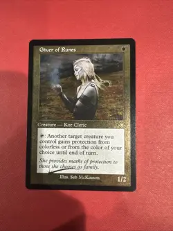 Giver Of Runes Etched FOIL Mtg Modern Horizons Nm Near Mint - Image 1