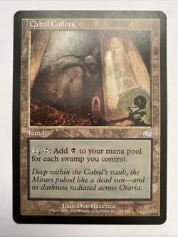 Cabal Coffers #139 LP Torment TOR Magic MTG Magic The Gathering - Image 1