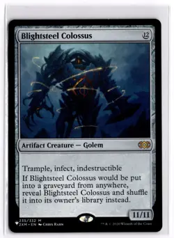 Blightsteel Colossus The List 235 LP x1 MTG Magic: the Gathering - Image 1