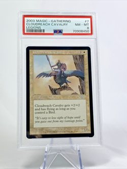 PSA 8 - 2003 CLOUDREACH CAVALRY - Legions Graded MTG Magic the Gathering Card - Image 1