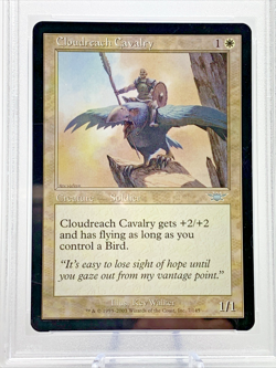 PSA 8 - 2003 CLOUDREACH CAVALRY - Legions Graded MTG Magic the Gathering Card - Image 3