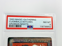 CUOMBAJJ WITCHES - Arabian Nights Graded PSA 8 MTG Magic the Gathering Card 1993 - Image 2