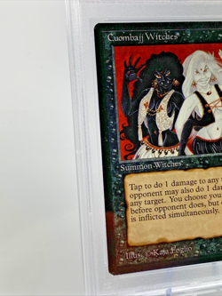 CUOMBAJJ WITCHES - Arabian Nights Graded PSA 8 MTG Magic the Gathering Card 1993 - Image 3