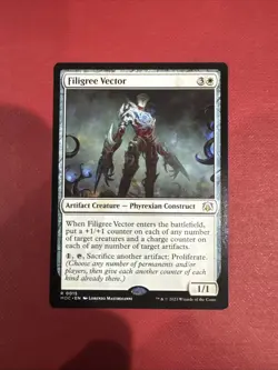 Filigree Vector Mtg March Of The Machine Nm Near Mint - Image 1