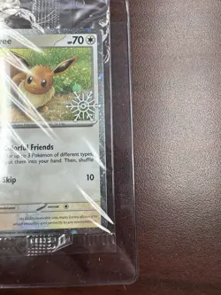 Eevee 133/165 SEALED Pokemon Holiday Calendar 2025 Festive Stamp Snowflake - Image 5