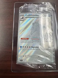 Crabominable 149/142 SEALED Snowflake Stamped Promo Pokemon Holiday Calendar NM - Image 5