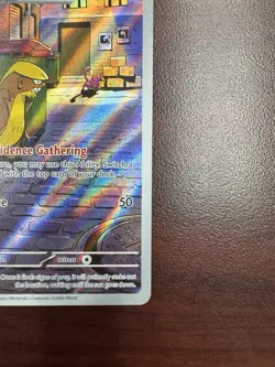Pokemon Mega Evolution Gumshoos Illustration Rare 153/132 - Image 5