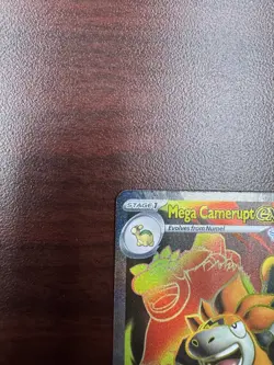 Pokemon TCG Mega Evolution Mega Camerupt EX 156/132 Ultra Rare - Image 3
