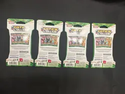 Pokemon Fates Collide Sleeved Booster Pack COMPLETE ART SET - 4 Packs SEALED - Image 2
